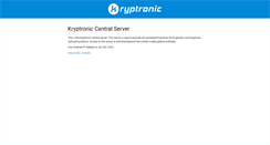 Desktop Screenshot of central.kryptronic.com